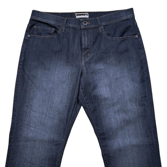 Travis Mathew Featherweight Jeans Mens 34x32 Dark Wash Stretch Denim Blue Casual - Picture 6 of 7
